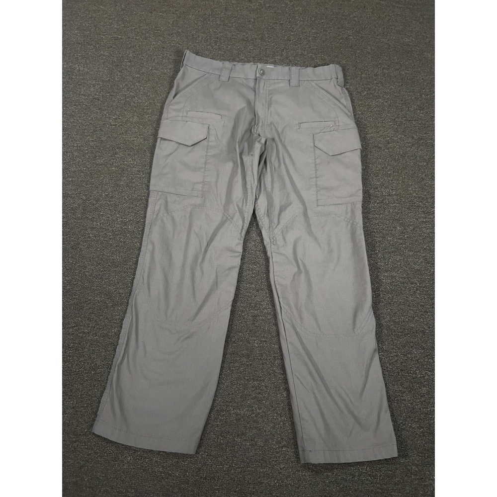First Tactical Pants Men 36x30 Gray V2 Ripstop Work Uniform Utility Hiking Cargo - Picture 2 of 7